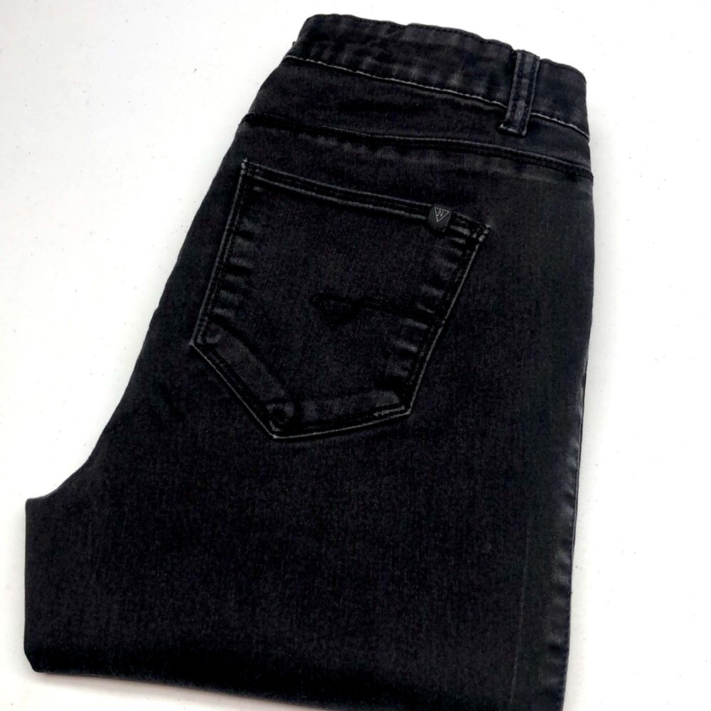 LIKE NEW NOISY MAY BLACKWASH LUCY SOFT HIGH-RISE SKINNY JEANS EU(32)x31 😎